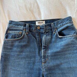 AGOLDE Pinch Waist High Rise Kick Jeans